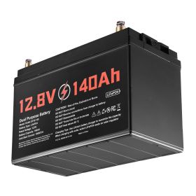 12V 140Ah Dual Purpose LiFePO4 Lithium Battery, 1000 CCA Group 31, Lithium-ion Starter Battery Plus Deep Cycle, Built-in Smart BMS, Car Start-Sto