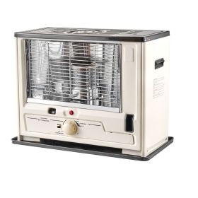 10000 BTU Indoor & Outdoor Kerosene Heater, Portable Space Heater with Auto Shut-Off & Adjustable Flame & Tip-Over, for Home, Garage, Basement