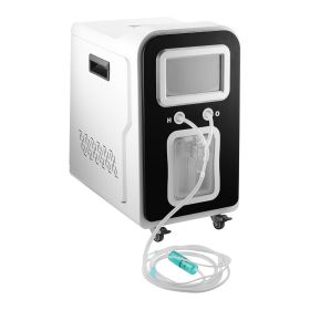 Hydrogen Inhalation Machine, 99.99% High Purity Hydrogen Inhaler, HO-Separated 1800ml/min Dual Port Hydrogen Oxygen Inhaler
