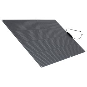 Flexible Solar Panel, 200W Semi-Flexible Bendable Monocrystalline Solar Panel, 21.9% Efficiency Mono Off-Grid Charger with MC4 Output