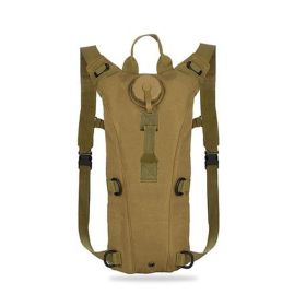 Tactical Hydration Packs for Hiking Cycling Climbing Running (Color: khaki, Type: Hydration Backs)
